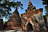 Inwa, Myanmar - the Yedanasini Paya complex. 